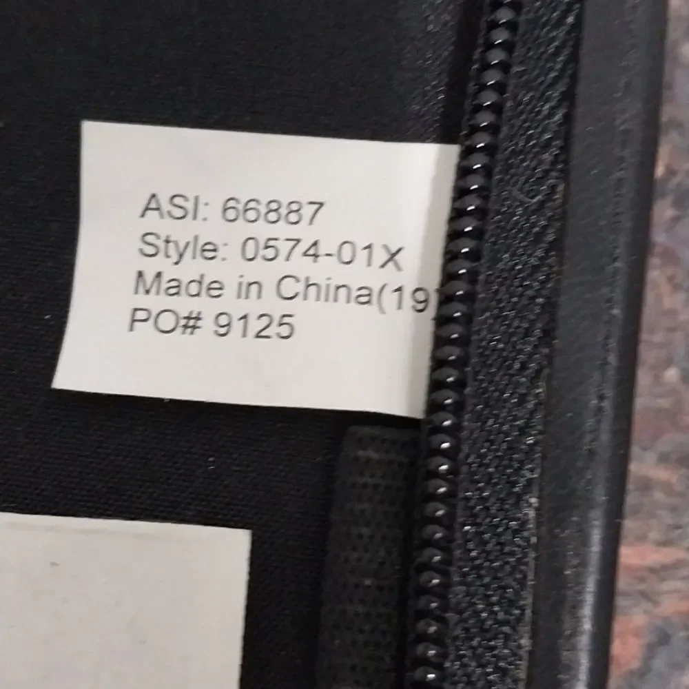 Black Leather Key & Card Holder